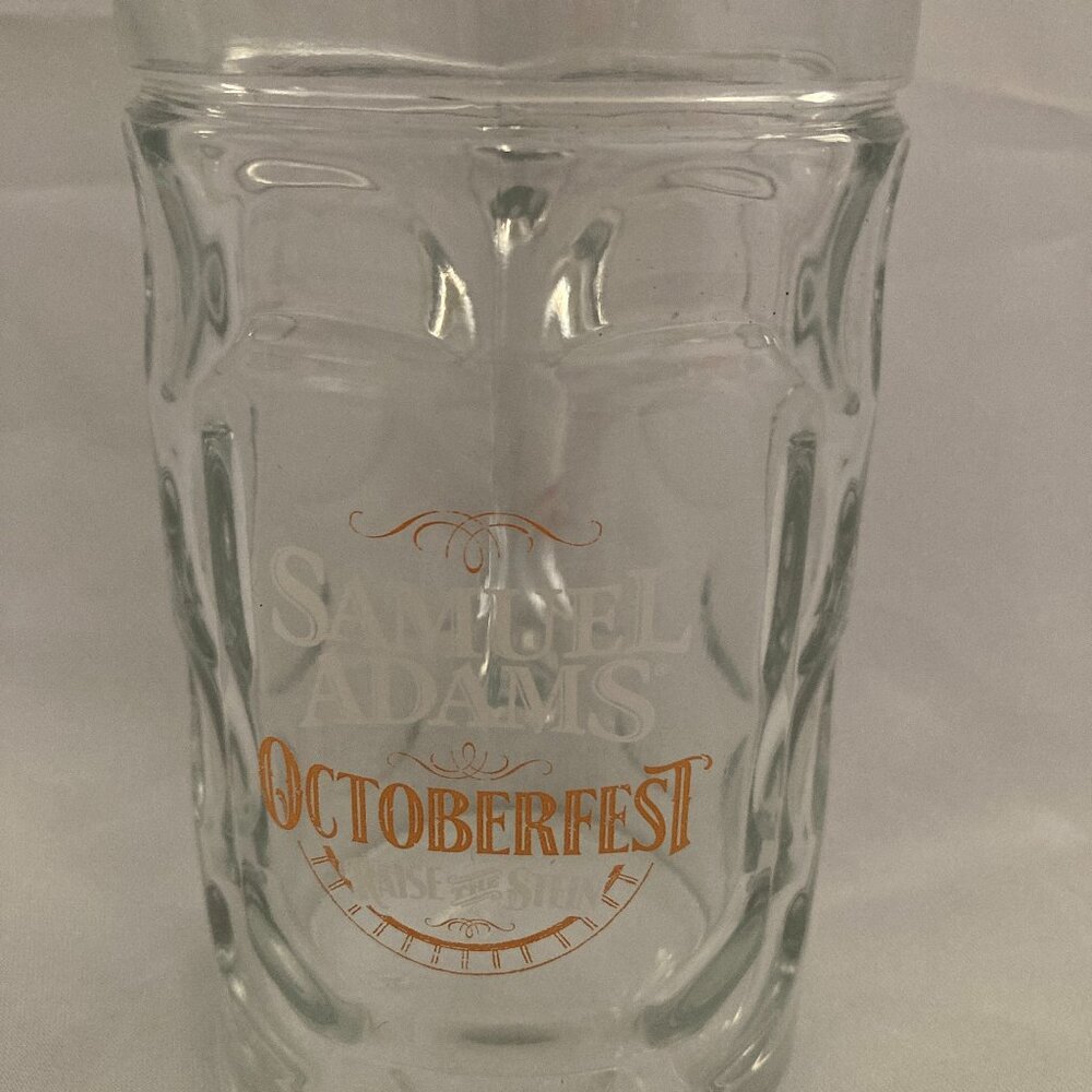 Official Sam Adams Oktoberfest Raise the Stein mug.